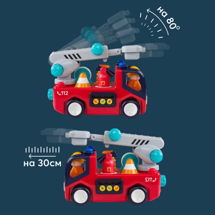 Игрушка пожарная машина FIRE TRUCK (ФАЕР ТРАК) Red 10