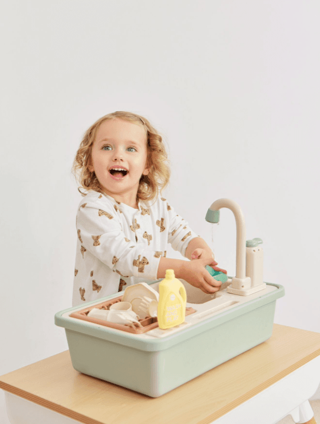 Набор игрушка-раковина WASH AND PLAY, Оливковый 4