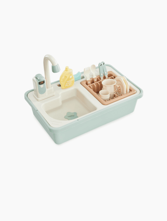 Набор игрушка-раковина WASH AND PLAY, Оливковый 8